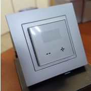 ThermoLife Терморегулятор сенсорный ET-43 алюминий (Atlas, Валена, Werkel)