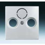 АВВ Basic 55 Накладка TV-FM (SAT) розетки белая 2CKA001724A4283 (1724-0-4283)