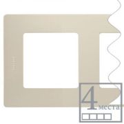 Legrand Etika Слоновая кость Рамка 4-ая 672514