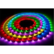 Светодиодная лента стандарт 14,4 Вт/м, SMD5050, 60 LED/м, 12В, IP65, RGB