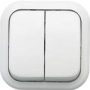 Валентина Выключатель 2 кл. О/П белый А56-025