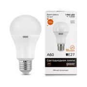 Лампа Gauss LED Elementary A60 15W E27 1320lm 3000K 23215