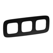 Legrand Valena ALLURE Матовый черный Рамка 3-ая