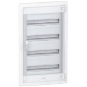 Щит Pragma 4x18 модулей встраиваемый белый прозрачная дверь IP40 PRA24418