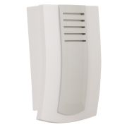 Zamel Звонок «ОДНОТОНАЛЬНЫЙ» («Соловей»), проводной, электронный, 220 В, серый+белый, 91 дБ