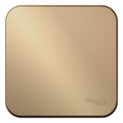 Blanca Выключатель 1-кл. О/П 10А, 250B, изолир пластина Титан BLNVA101014