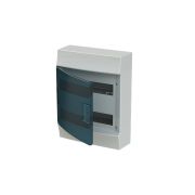 ABB Mistral41 Бокс накладной 24М зеленая прозрачная дверь (с клемм) 1SPE007717F0521 (297х387х119)