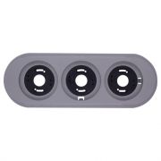 BIRONI Лизетта Пластик Титан Рамка 3-ая