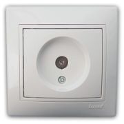 ЭУИ СП  Lezard белый  Розетка  ТВ проходная   (0202129)