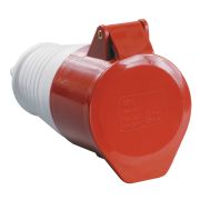 IEK Розетка 214 переносная 3Р+РЕ 16А 380В IP44 PSR22-016-4