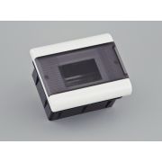 Щиток Тусо с/п на 5 мод. прозрачная дверь 160х132х90мм 68126