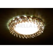 G255 BR хром/коричневый GX53+3W(LED WHITE)