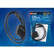 UCX-LJ3/E20-060 BLACK 1 POLYBAG провод разветвитель для ULE UNIEL