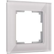 W0011117/ Рамка на 1 пост Favorit (дымчатый,стекло)