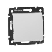 Legrand Valena Бел Выключатель кнопочный 1-клавишный