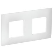 IEK SKANDY Арктический белый Рамка 2-ая SK-F02W.