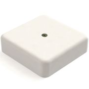 GE41211-01 Расп. кор. для о/п 75х75х20мм IP40 белая (100шт)