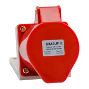 КЭАЗ Розетка 125 стационарная 3Р+РЕ+N 32А 380В IP44 222757