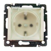Legrand DIY Valena Крем Розетка 2К+З IP44