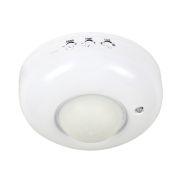 Датчик движения инфракрасный ДД 020B 800Вт 360 гр.6м IP33 белый IN HOME