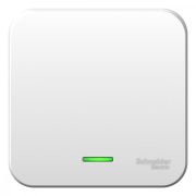 Blanca Переключатель 1-кл. с подсветкой О/П (cх.6) изол. пл, 10А, 250B, Белый BLNVA106111