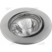 CAMELO 51112 алюминиевое литье поворотный матовый хром MR16 GU5,3 84х55х51