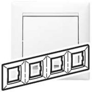 Legrand Valena Бел Рамка 4-ая гориз 774454*