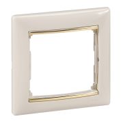 Legrand Valena Крем/Золото Рамка 1-ая