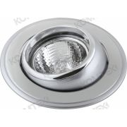 CORONA 51222 литой повор. никель/золото/никель MR16 GU5.3 95х58х41