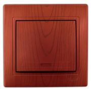 LEZARD С/П вишня выключатель 1-кл 701-0601-100