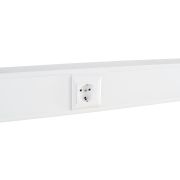 Суппорт с рамкой на 1 пост (45х45) в профиль для кабельных каналов 100х50, 105х50  638002 (100007S)