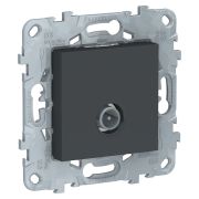 Schneider Electric Unica New Антрацит Розетка TV, одиночная