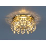 7070 MR16 GD/СL золото/прозрачный светильник точечный ЭС (снят)