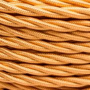 Ретро-провод 2*1,5 золото глянец BIRONI (снят)