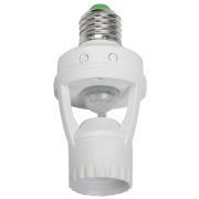 IEK Датчик движения ДД-045 E27 60Вт 360град 6м IP20 белый LDD10-045-060-001