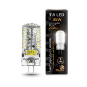 Лампа Gauss LED G4 220V 3W 230lm 2700K силикон 107707103