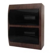 Щит распределительный навесной ЩРН-П-24 темное дерево IP41 EKF PROxima pb40-n-24-dark