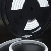 Термолента светодиодная SMD 2835, 180 LED/м, 12 Вт/м, 24В , IP68, Холодный белый