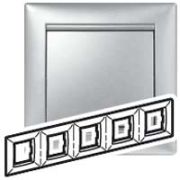 Legrand Valena Алюминий Рамка 5-ая гориз 770155*