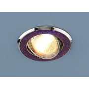 611 (MUC) MR16 Светильник точечный поворотный малиновый блеск/хром ЭС