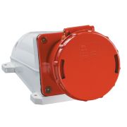 IEK Розетка 134 стационарная 3Р+РЕ 63А 380В IP54 PSR12-063-4