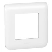 Legrand Mosaic Рамка 2 модуля белая 078802