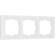 W0032001/ Рамка на 3 поста Snabb basic (белый)