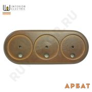 Подложка 3-ая с посадочным местом серия Арбат, дуб