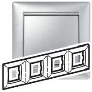 Legrand Valena Алюминий Рамка 4-ая гориз 770154*