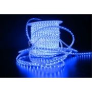 Лента светодиодная 220V 14,4 Вт/м, SMD5050, 60LED/м, кат 50м, IP68, Синий