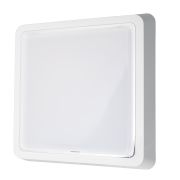 HOSTA Светильник светодиодный квадрат 17Вт 4500К  IP20  210*210*35mm