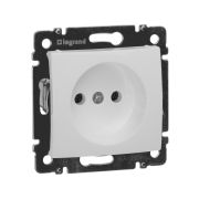 Legrand Valena Бел Розетка 1-ая б/з