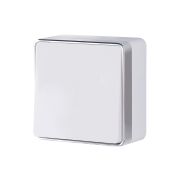 Выключатель одноклавишный Gallant (белый) W5010001