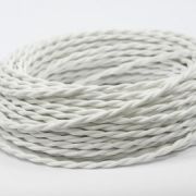 Провод ретро витой ПРВ 2х2,5 белый